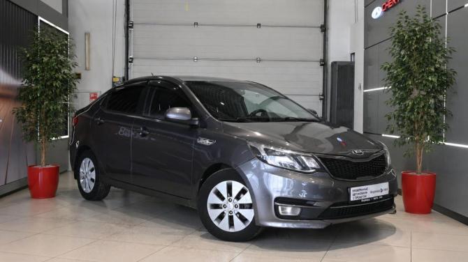 Kia Rio III Рестайлинг с пробегом 2015 года, цена 1 045 000 рублей, 130692 км, седан, Автокод Объявления