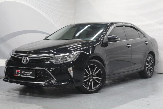 Toyota Camry VII (XV50) Рестайлинг 2 с пробегом 2018 года, цена 2 100 000 рублей, 248776 км, седан, Автокод Объявления