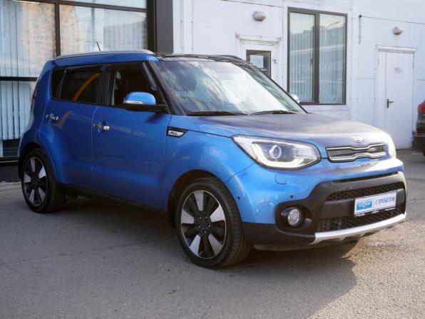 Kia Soul II Рестайлинг с пробегом 2017 года, цена 1 750 000 рублей, 76730 км, хэтчбек, Автокод Объявления