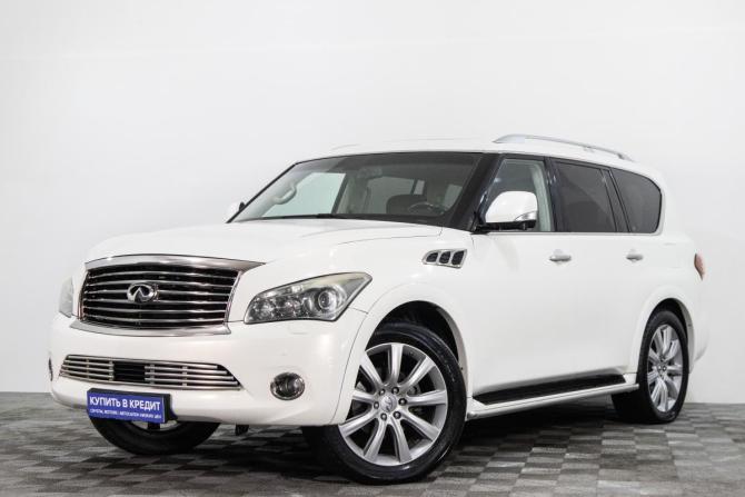 Infiniti QX56 II с пробегом 2013 года, цена 2 809 000 рублей, 175500 км, внедорожник, Автокод Объявления