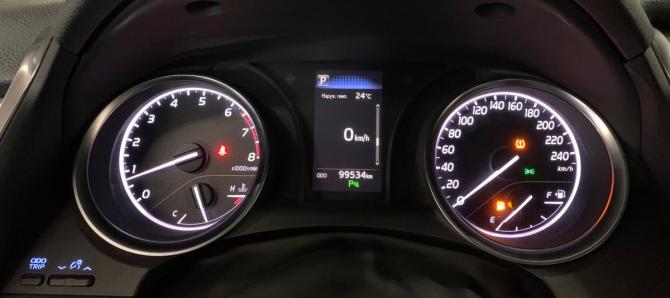 Toyota Camry VIII (XV70) с пробегом 2019 года, цена 2 500 000 рублей, 99533 км, седан, Автокод Объявления