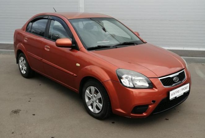 Kia Rio II Рестайлинг с пробегом 2010 года, цена 370 000 рублей, 215631 км, седан, Автокод Объявления