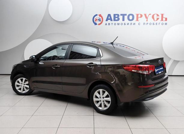 Kia Rio III Рестайлинг с пробегом 2015 года, цена 898 000 рублей, 213171 км, седан, Автокод Объявления