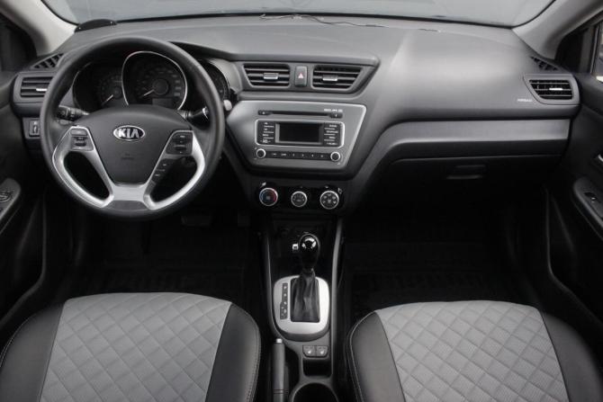 Kia Rio III Рестайлинг с пробегом 2015 года, цена 1 265 000 рублей, 105615 км, седан, Автокод Объявления