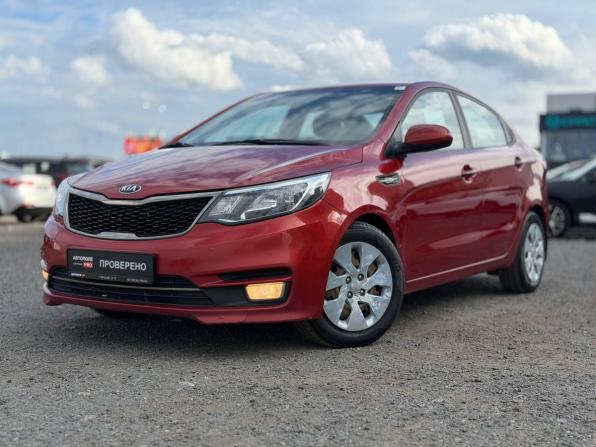 Kia Rio III Рестайлинг с пробегом 2015 года, цена 825 000 рублей, 241036 км, седан, Автокод Объявления
