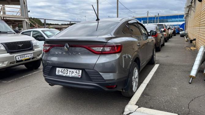 Renault Arkana I с пробегом 2019 года, цена 1 580 000 рублей, 111301 км, внедорожник, Автокод Объявления