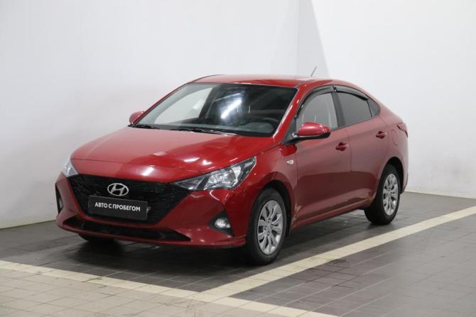 Hyundai Solaris II Рестайлинг с пробегом 2021 года, цена 1 537 000 рублей, 109123 км, седан, Автокод Объявления