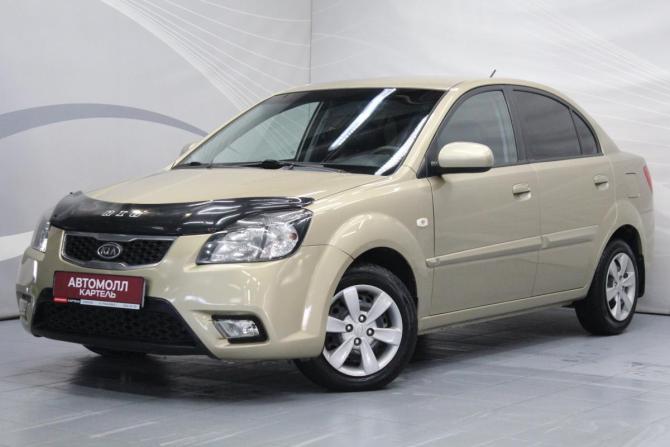 Kia Rio II Рестайлинг с пробегом 2010 года, цена 650 000 рублей, 157775 км, седан, Автокод Объявления