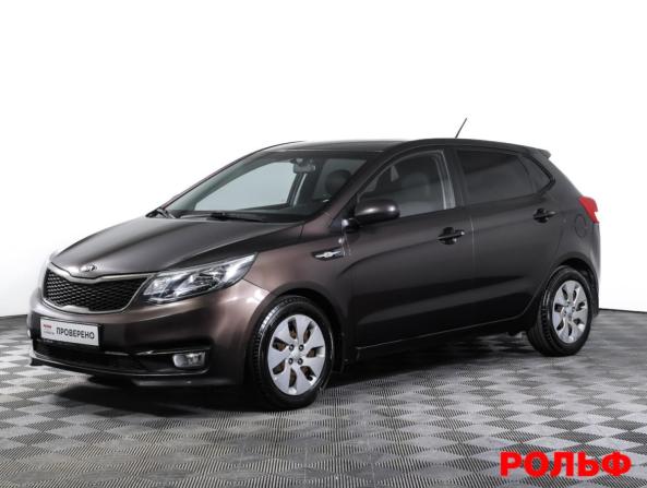 Kia Rio III Рестайлинг с пробегом 2015 года, цена 1 112 000 рублей, 87369 км, хэтчбек, Автокод Объявления