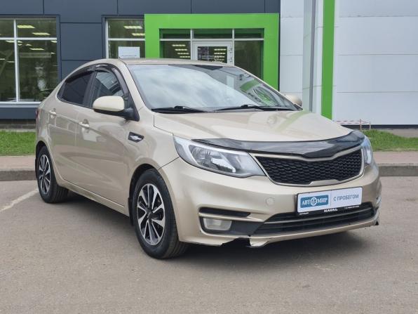 Kia Rio III Рестайлинг с пробегом 2015 года, цена 671 000 рублей, 165921 км, седан, Автокод Объявления