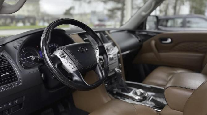 Infiniti QX80 I Рестайлинг 2 с пробегом 2019 года, цена 4 150 000 рублей, 159836 км, внедорожник, Автокод Объявления