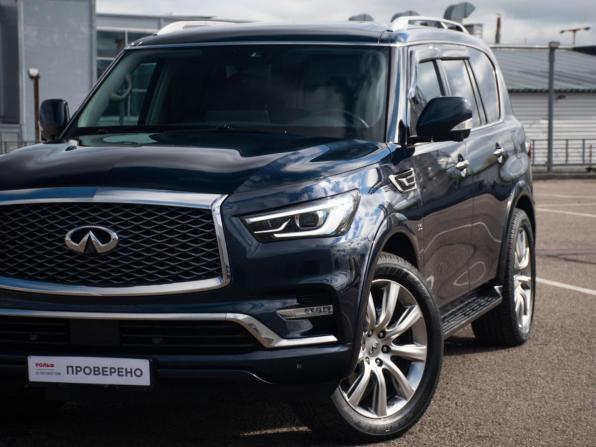 Infiniti QX80 I Рестайлинг 2 с пробегом 2018 года, цена 3 998 000 рублей, 135000 км, внедорожник, Автокод Объявления