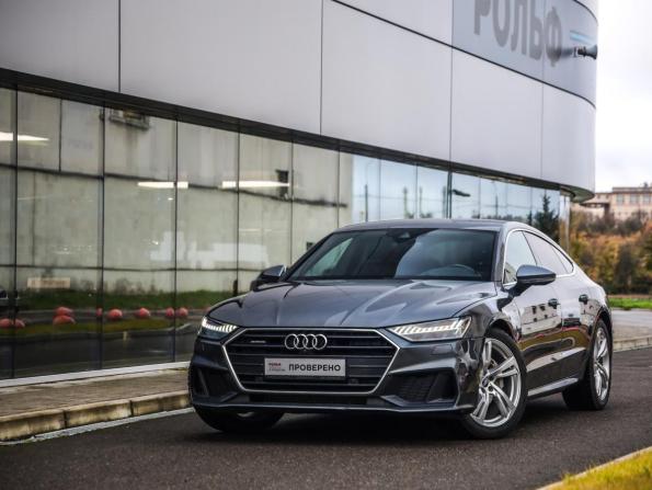 Audi A7 II (4K) с пробегом 2021 года, цена 4 799 000 рублей, 107705 км, лифтбек, Автокод Объявления
