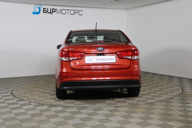 Kia Rio III Рестайлинг с пробегом 2015 года, цена 1 299 990 рублей, 34717 км, седан, Автокод Объявления