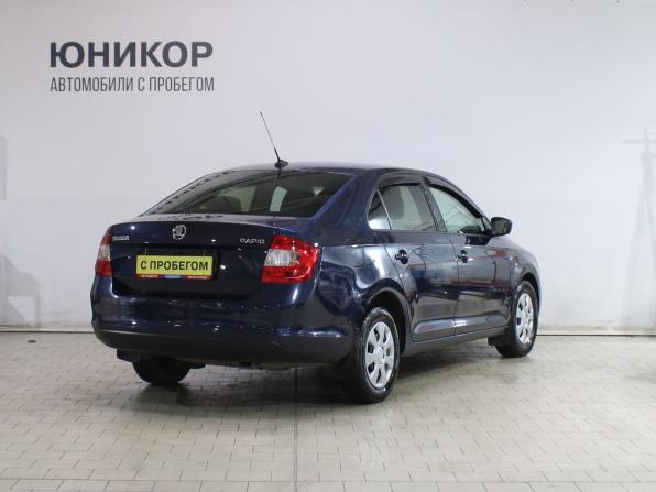 Skoda Rapid I с пробегом 2017 года, цена 1 159 000 рублей, 66025 км, лифтбек, Автокод Объявления