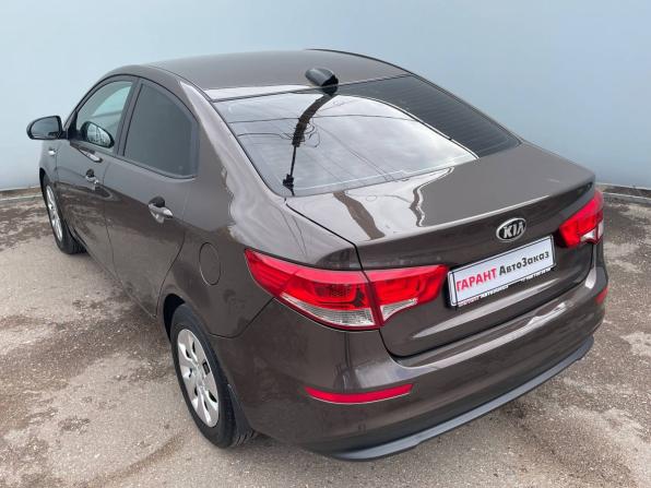 Kia Rio III Рестайлинг с пробегом 2016 года, цена 1 150 000 рублей, 133620 км, седан, Автокод Объявления
