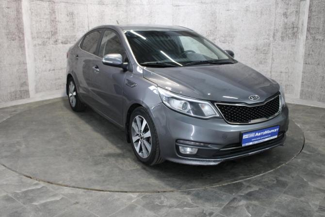 Kia Rio III Рестайлинг с пробегом 2016 года, цена 855 000 рублей, 198825 км, седан, Автокод Объявления
