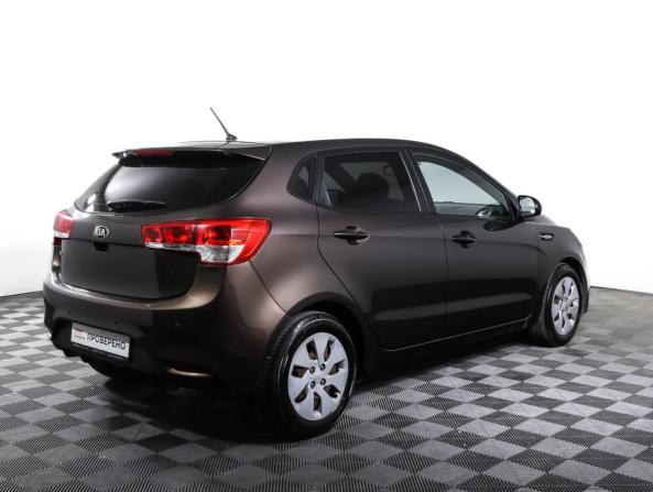 Kia Rio III Рестайлинг с пробегом 2015 года, цена 1 112 000 рублей, 87369 км, хэтчбек, Автокод Объявления