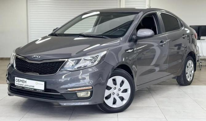 Kia Rio III Рестайлинг с пробегом 2016 года, цена 1 039 000 рублей, 171010 км, седан, Автокод Объявления