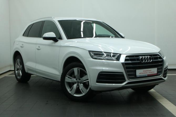 Audi Q5 II (FY) с пробегом 2018 года, цена 3 605 000 рублей, 94108 км, внедорожник, Автокод Объявления