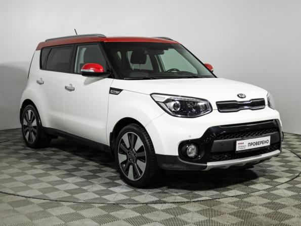 Kia Soul II Рестайлинг с пробегом 2018 года, цена 1 649 700 рублей, 73923 км, хэтчбек, Автокод Объявления