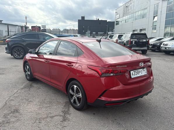 Hyundai Solaris II Рестайлинг с пробегом 2021 года, цена 1 490 000 рублей, 119041 км, седан, Автокод Объявления