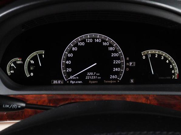 Mercedes-Benz S-Класс V (W221) с пробегом 2007 года, цена 1 916 000 рублей, 221231 км, седан, Автокод Объявления