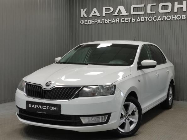 Skoda Rapid I Рестайлинг с пробегом 2017 года, цена 1 050 000 рублей, 201517 км, лифтбек, Автокод Объявления