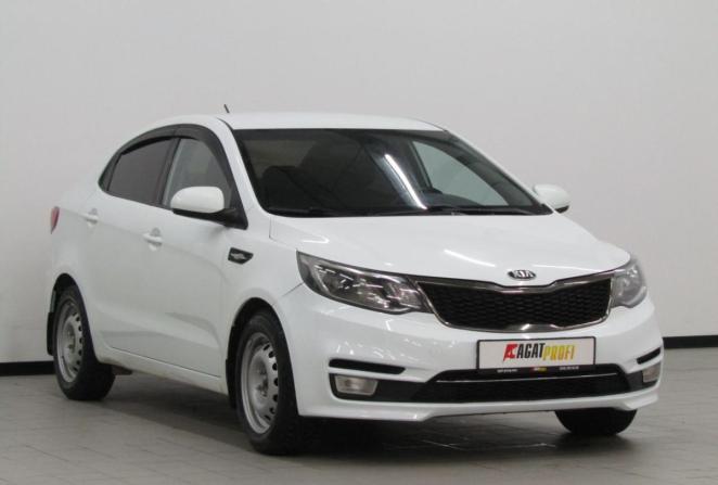 Kia Rio III Рестайлинг с пробегом 2016 года, цена 829 000 рублей, 118941 км, седан, Автокод Объявления