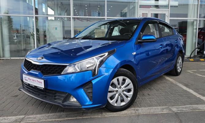 Kia Rio IV Рестайлинг с пробегом 2020 года, цена 1 699 000 рублей, 61929 км, седан, Автокод Объявления