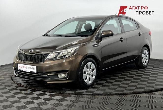 Kia Rio III с пробегом 2015 года, цена 1 150 000 рублей, 62477 км, седан, Автокод Объявления