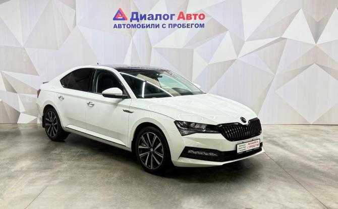 Skoda Superb III Рестайлинг с пробегом 2024 года, цена 4 500 000 рублей, 7025 км, лифтбек, Автокод Объявления