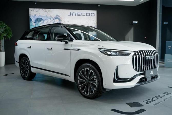 Новый Jaecoo J8 2026 года, цена 4 599 000 рублей, внедорожник, Автокод Объявления