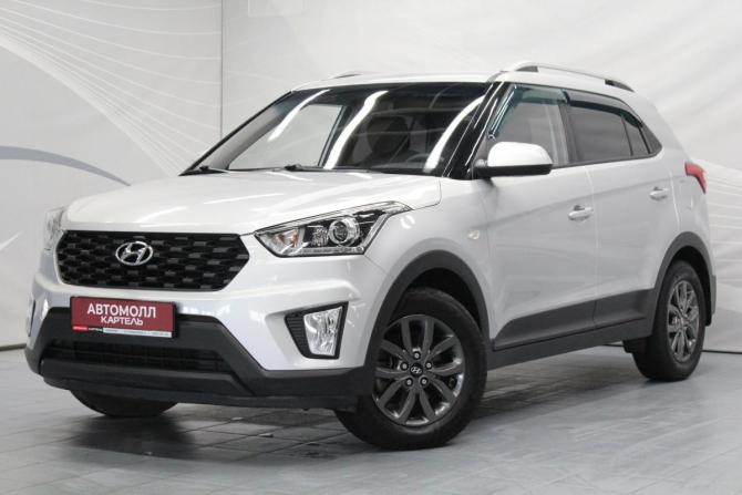 Hyundai Creta I Рестайлинг с пробегом 2020 года, цена 2 099 000 рублей, 105059 км, внедорожник, Автокод Объявления