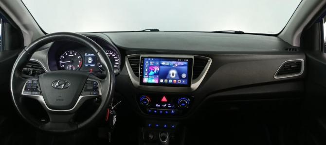 Hyundai Solaris II с пробегом 2018 года, цена 1 390 000 рублей, 74112 км, седан, Автокод Объявления