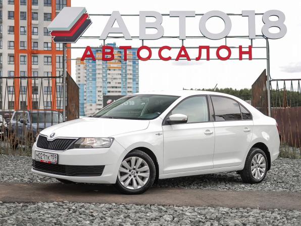 Skoda Rapid I Рестайлинг с пробегом 2019 года, цена 1 469 000 рублей, 115926 км, лифтбек, Автокод Объявления