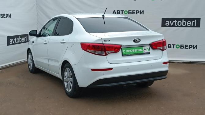 Kia Rio III Рестайлинг с пробегом 2016 года, цена 1 175 000 рублей, 146000 км, седан, Автокод Объявления