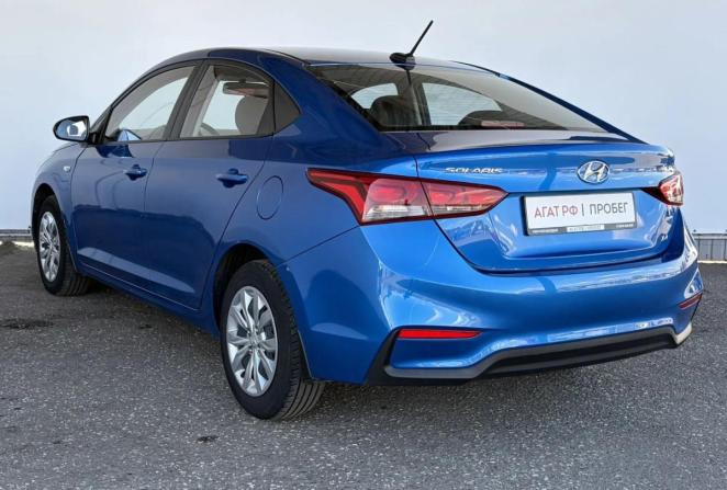 Hyundai Solaris II с пробегом 2018 года, цена 1 400 000 рублей, 57851 км, седан, Автокод Объявления