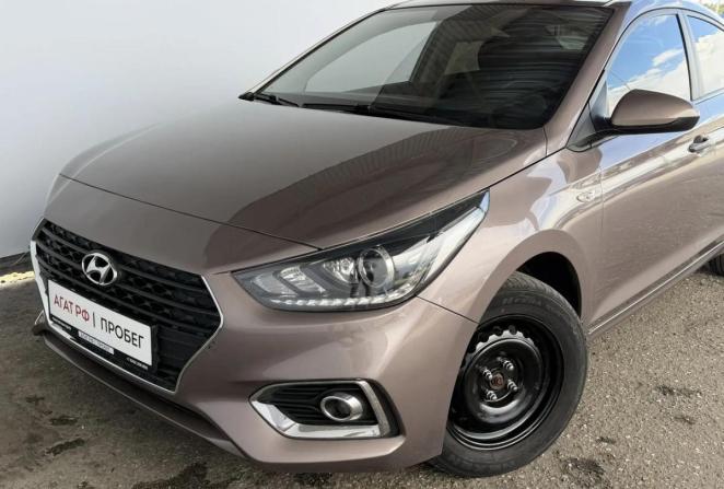 Hyundai Solaris II с пробегом 2019 года, цена 1 275 000 рублей, 59489 км, седан, Автокод Объявления
