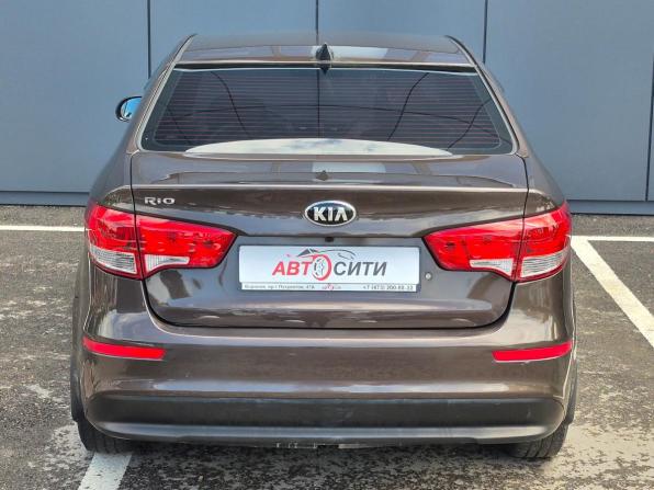 Kia Rio III Рестайлинг с пробегом 2017 года, цена 1 110 000 рублей, 159000 км, седан, Автокод Объявления