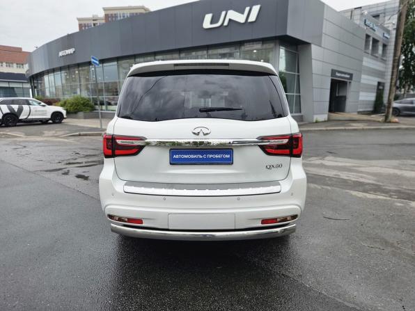 Infiniti QX80 I Рестайлинг 2 с пробегом 2018 года, цена 5 300 000 рублей, 49502 км, внедорожник, Автокод Объявления