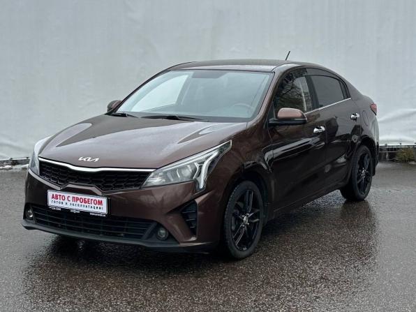 Kia Rio IV Рестайлинг с пробегом 2022 года, цена 1 800 000 рублей, 83168 км, седан, Автокод Объявления