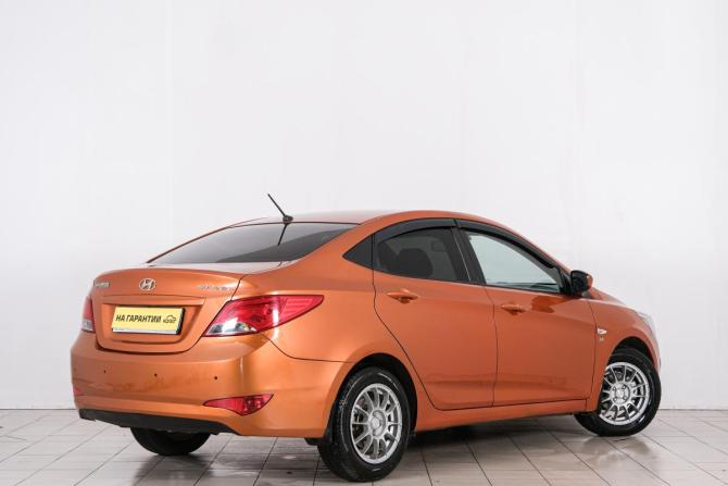 Hyundai Solaris I Рестайлинг с пробегом 2014 года, цена 1 159 000 рублей, 132913 км, седан, Автокод Объявления