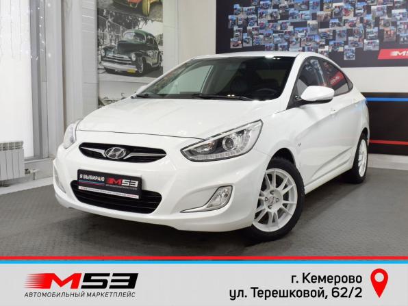 Hyundai Solaris I с пробегом 2013 года, цена 1 049 995 рублей, 92490 км, седан, Автокод Объявления