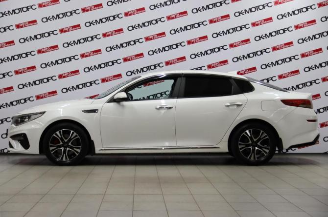 Kia Optima IV Рестайлинг с пробегом 2019 года, цена 1 595 950 рублей, 129902 км, седан, Автокод Объявления