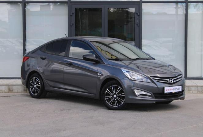 Hyundai Solaris I Рестайлинг с пробегом 2015 года, цена 1 150 000 рублей, 122884 км, седан, Автокод Объявления