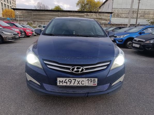 Hyundai Solaris I Рестайлинг с пробегом 2015 года, цена 749 000 рублей, 250224 км, седан, Автокод Объявления