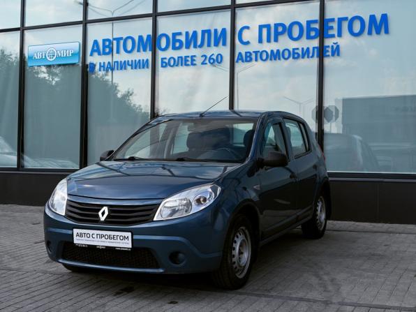 Renault Sandero I с пробегом 2012 года, цена 515 000 рублей, 217418 км, хэтчбек, Автокод Объявления