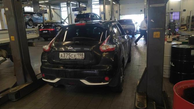 Nissan Juke I Рестайлинг с пробегом 2018 года, цена 1 275 000 рублей, 145103 км, внедорожник, Автокод Объявления