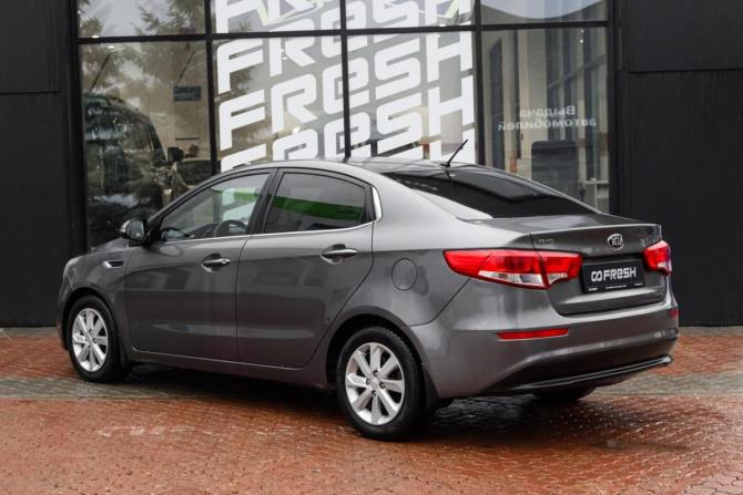 Kia Rio III Рестайлинг с пробегом 2015 года, цена 949 000 рублей, 222207 км, седан, Автокод Объявления